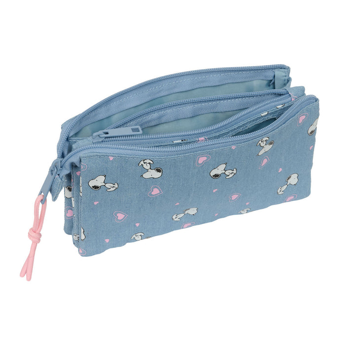 Пътническа Чанта Snoopy Denim 22 x 12 x 3 cm