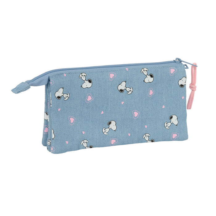 Пътническа Чанта Snoopy Denim 22 x 12 x 3 cm