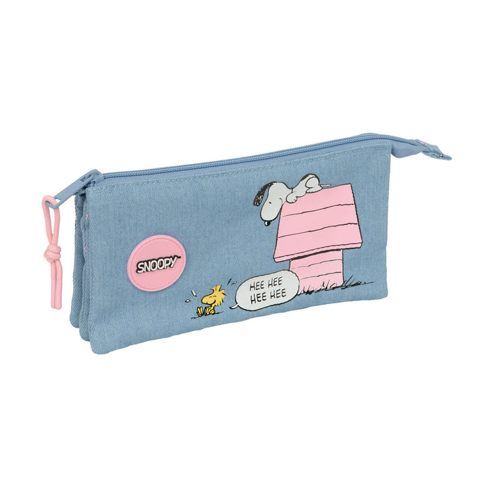 Пътническа Чанта Snoopy Denim 22 x 12 x 3 cm