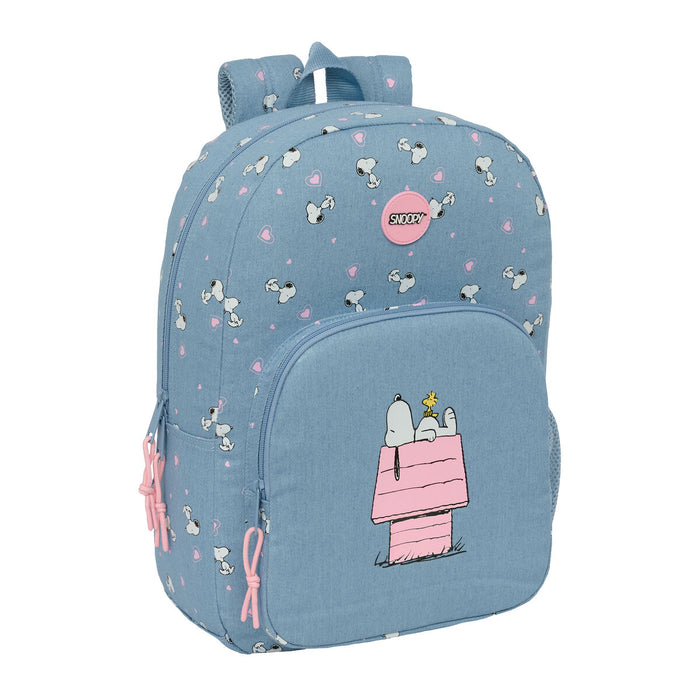 Училищна чанта Snoopy Denim 30 x 46 x 14 cm