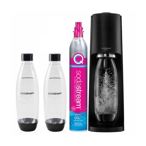 Sodastream TERRA Sparkling Water Maker - Starter Kit Black EU