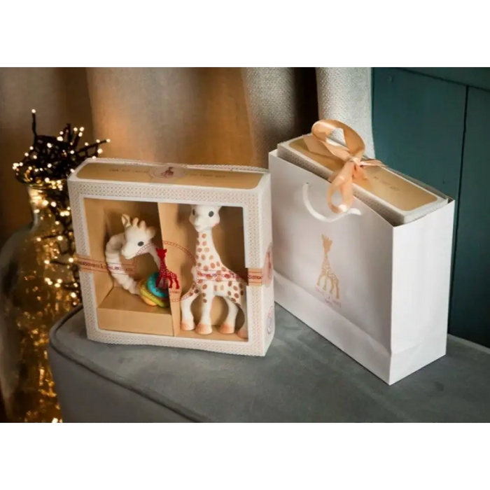 Софи жираф 000013 Многоцветен подаръчен комплект за деца