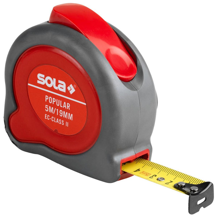 РОЛЕТКА 5 МЕТРА 19ММ SOLA