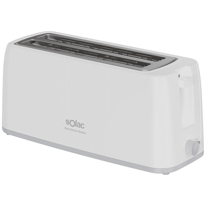Тостер SOLAC BUON GIORNO DOUBLE TL5421 1200 W, БЯЛ