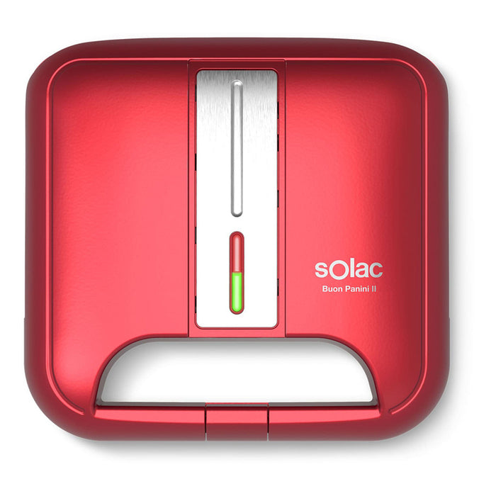 САНДВИЧ МЕЙКЪР SOLAC SD5058 ЧЕРВЕН, 750 W