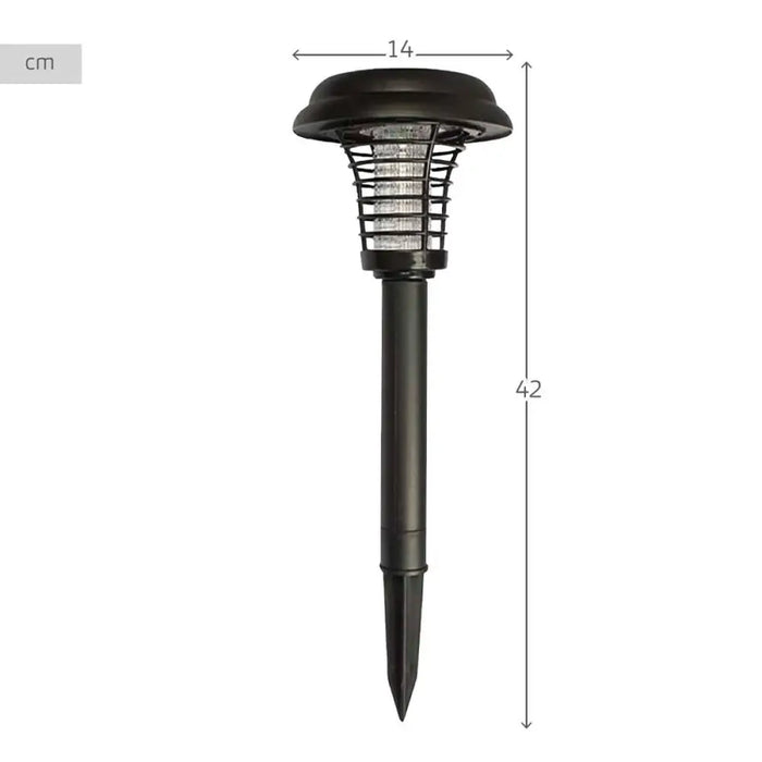 Соларен градински кол Aktive полипропилен 14 x 42 x 14 cm