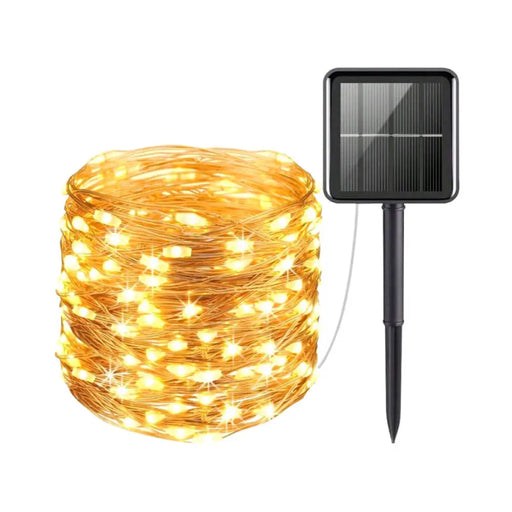 СОЛАРНА LED ЛЕНТА 1.2V 4W IP65 3000K 600LM 20M LIGHTEX FESTA