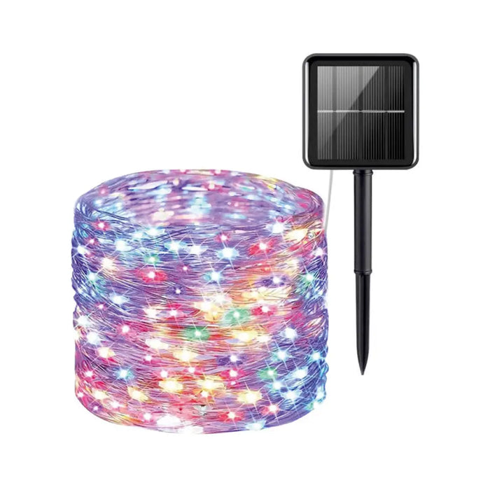 СОЛАРНА LED ЛЕНТА RGB 1.2V 4W IP65 600LM 20M LIGHTEX FESTA