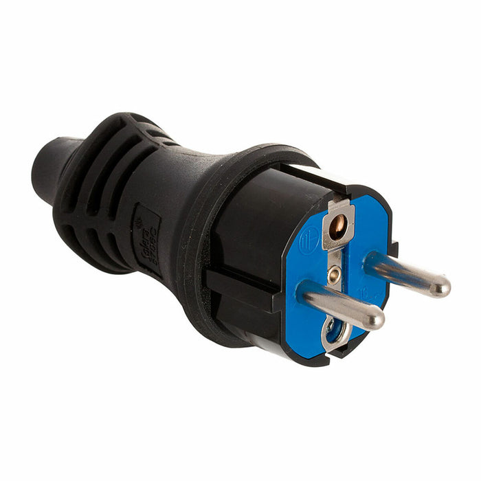 Щепсел щифт Solera 5706c Черен 250 V 4,8 mm