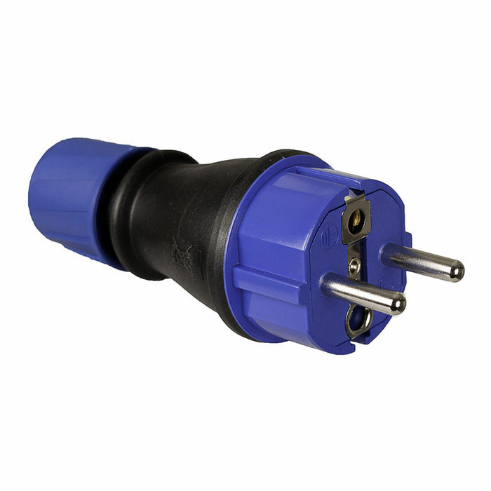 Щепсел щифт Solera 706t Черен 250 V 4,8 mm