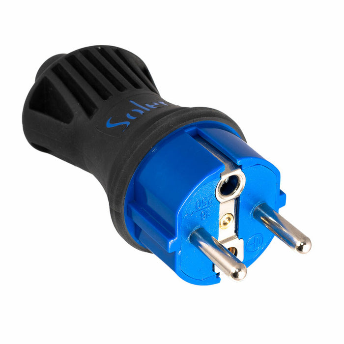 Щепсел щифт Solera 5706ck Син Черен 250 V 16 A Биполярно