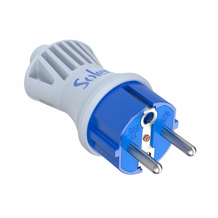 Щепсел щифт Solera 5706ckb Син Бял 250 V 16 A Биполярно