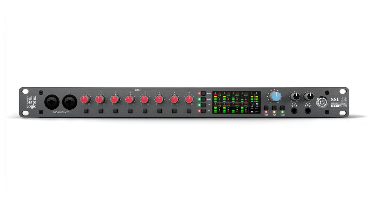 Solid State Logic SSL18 - Аудио интерфейс USB 26 входа / 28 изхода
