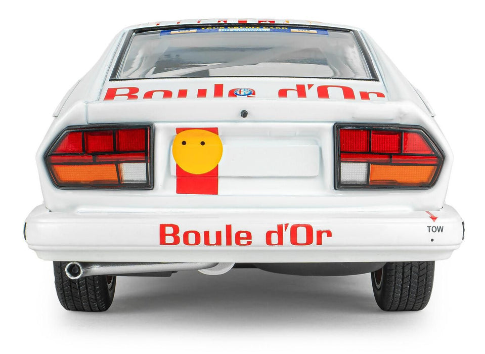 Колекционерски модел SOLIDO Състезателни: Автомобили - Alfa Romeo GTV6 #43 B.De Dryver/F-X. Boucher/L. Boucher 24H DE SPA 1985