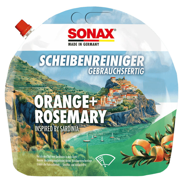 ЛЯТНА ТЕЧНОСТ ЗА ЧИСТАЧКИ ГОТОВА 3L SONAX