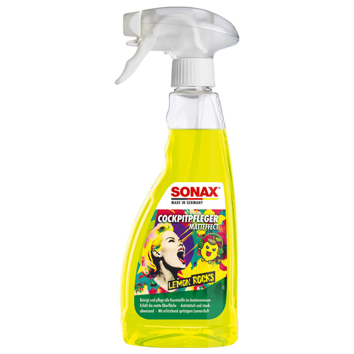 СПРЕЙ ТАБЛО МАТ, ЛИМОН, ТРИГЕР 500ML SONAX