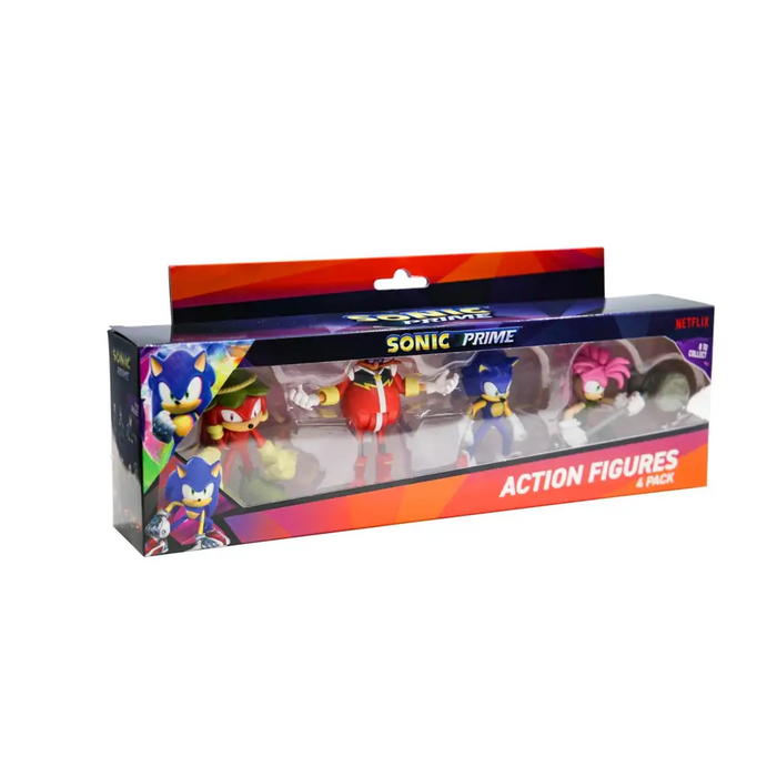 SONIC PRIME - ФИГУРКА AKCJI - ZESTAW 4 FIGUREK MIX