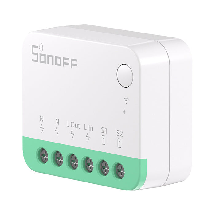 Sonoff MINIR4M Matter интелигентен WiFi мини превключвател (HomeKit, SmartThings, Домашен асистент).