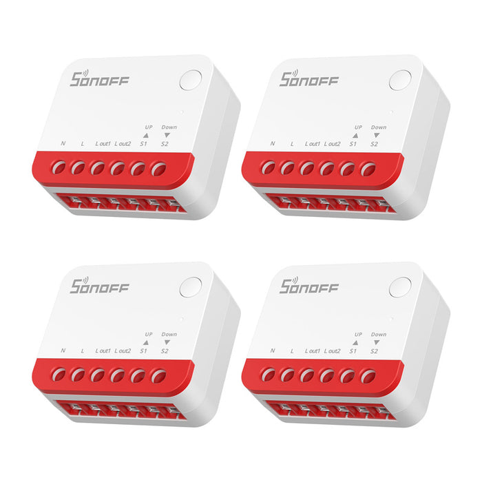 Интелигентен ZigBee превключвател за ролетни щори Sonoff MINI-ZBRBS (4 бр.)