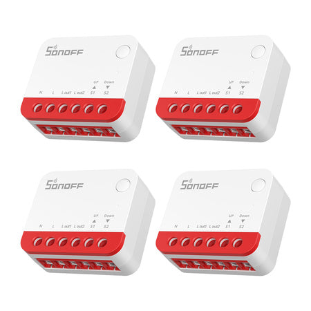 Интелигентен ZigBee превключвател за ролетни щори Sonoff MINI-ZBRBS (4 бр.)