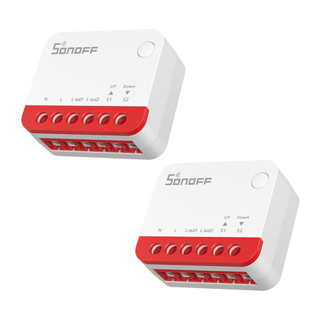Интелигентен ZigBee превключвател за ролетни щори Sonoff MINI-ZBRBS (2 бр.)