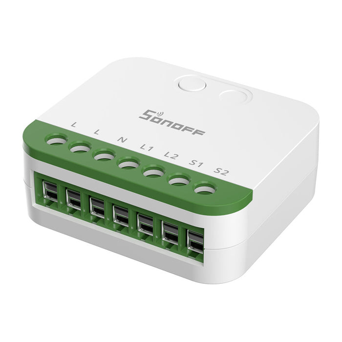 Sonoff MINI-2GS Matter двуканален мини превключвател