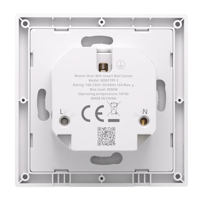 Sonoff WS01TPF-E WiFi интелигентен стенен контакт (тип F)