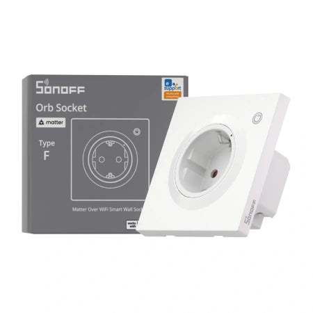 Sonoff WS01TPF-E WiFi интелигентен стенен контакт (тип F)