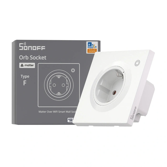 Sonoff WS01TPF-E WiFi интелигентен стенен контакт (тип F)