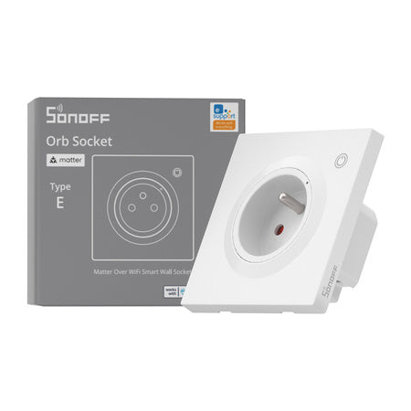 Sonoff WS01TPE-E WiFi интелигентен стенен контакт (тип E)