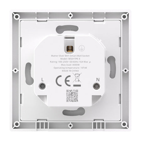 Sonoff WS01TPE-E WiFi интелигентен стенен контакт (тип E)