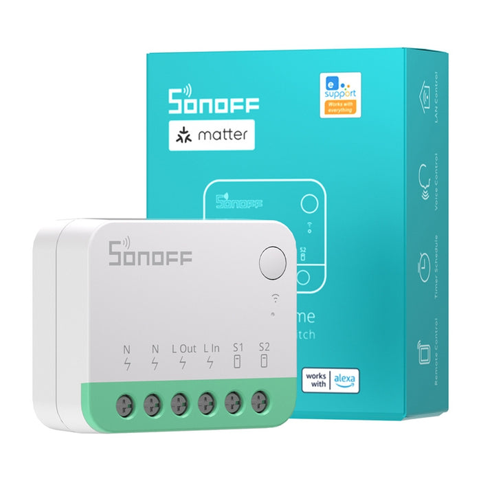 SONOFF MINIR4M (Extreme) Matter Switch, пакет от 2 броя
