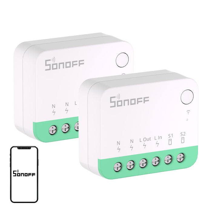 SONOFF MINIR4M (Extreme) Matter Switch, пакет от 2 броя