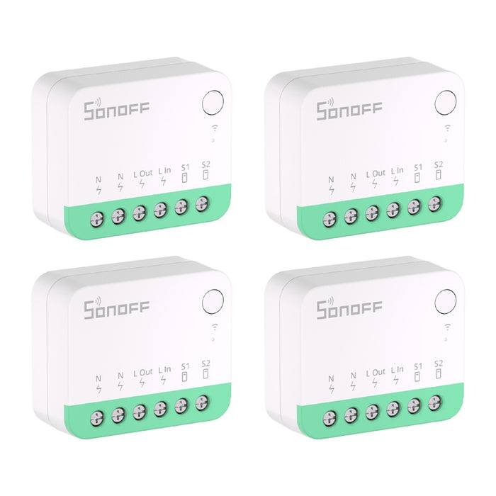 SONOFF MINIR4M (Extreme) Matter Switch - пакет от 4 броя