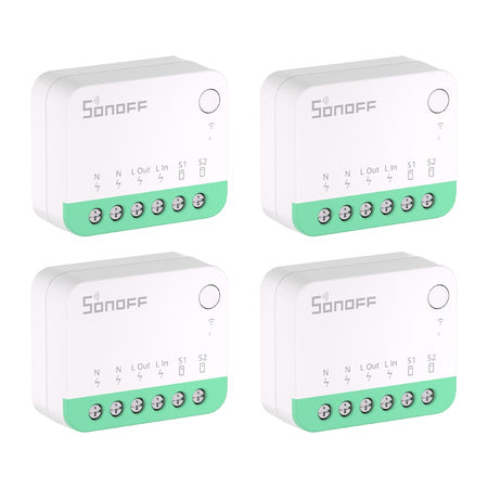 SONOFF MINIR4M (Extreme) Matter Switch - пакет от 4 броя