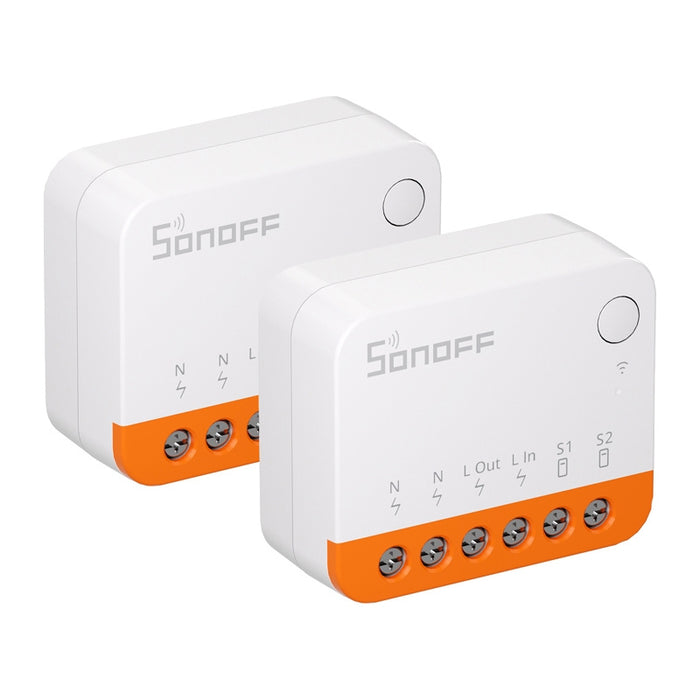 SONOFF MINIR4 (Extreme) превключвател, пакет от 2 броя