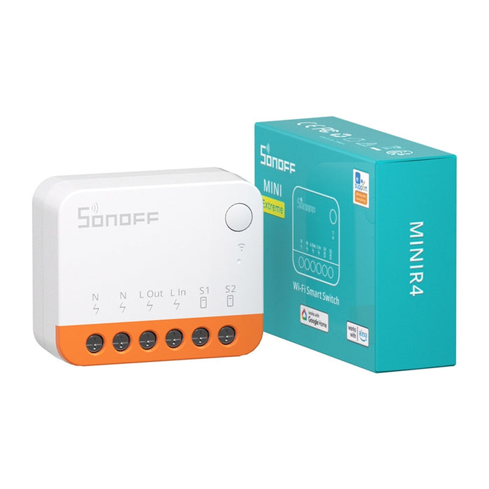 SONOFF MINIR4 (Extreme) превключвател, пакет от 2 броя