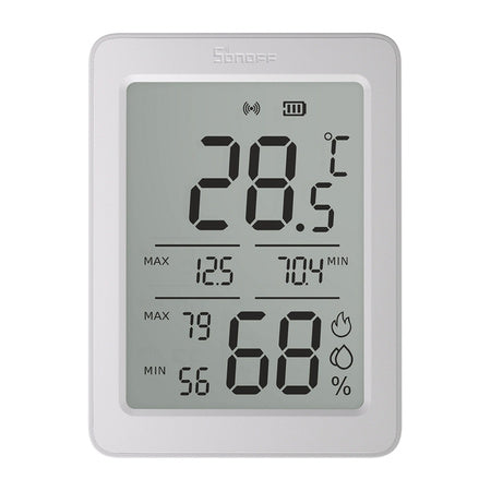 SONOFF ZigBee SNZB-02DR2 сензор за температура и влажност, пакет от 2 броя