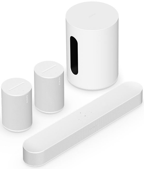 Саундбар система Sonos - Home Cinema, 7.1.4 Dolby Atmos, Wi-Fi, бяла