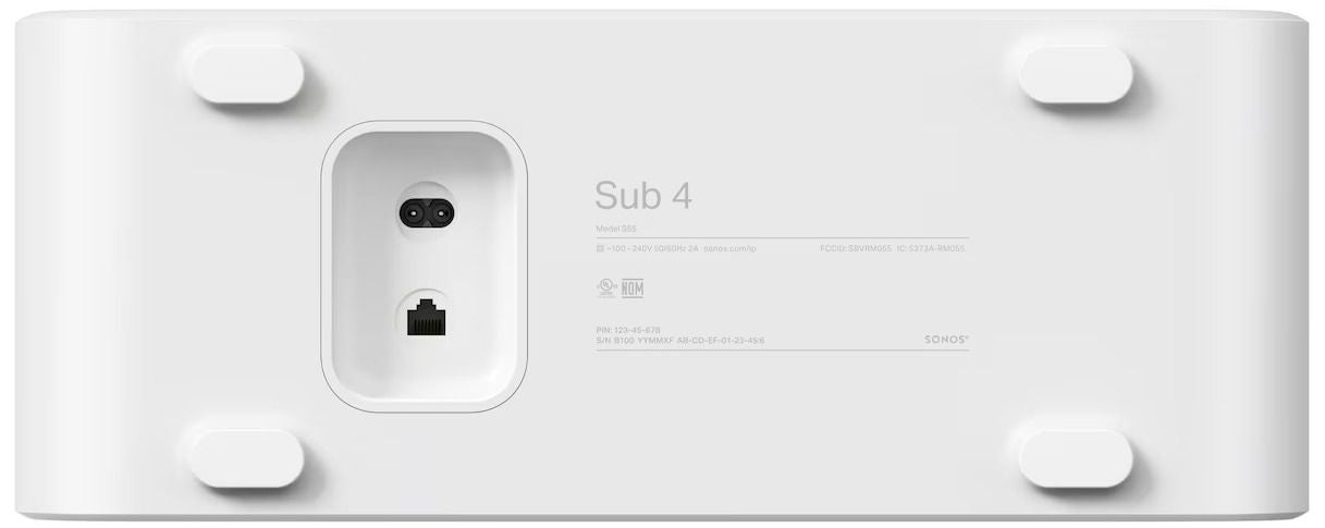 Субуфер Sonos - Sub Gen 4, бял