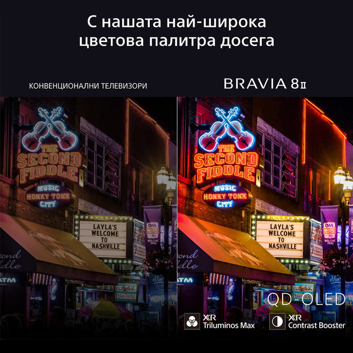 Телевизор SONY BRAVIA 8 II K-65XR8M2 4K Ultra HD OLED GOOGLE TV, 65.0 ", SMART TV