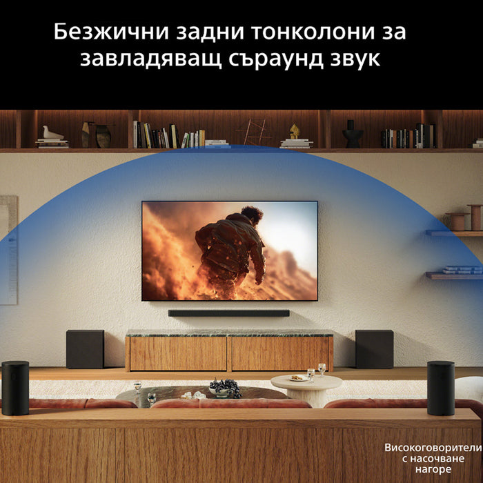 Soundbar система SONY BRAVIA THEATRE REAR 9 ОБЩА МОЩНОСТ 180 W