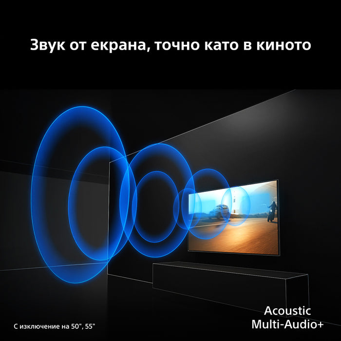 Телевизор SONY K-65XR75M2 BRAVIA 7II 4K SMART TV, GOOGLE TV, 65.0 ", 164.0 см