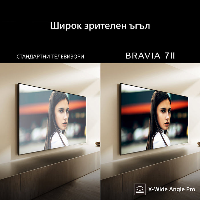 Телевизор SONY K-65XR75M2 BRAVIA 7II 4K SMART TV, GOOGLE TV, 65.0 ", 164.0 см