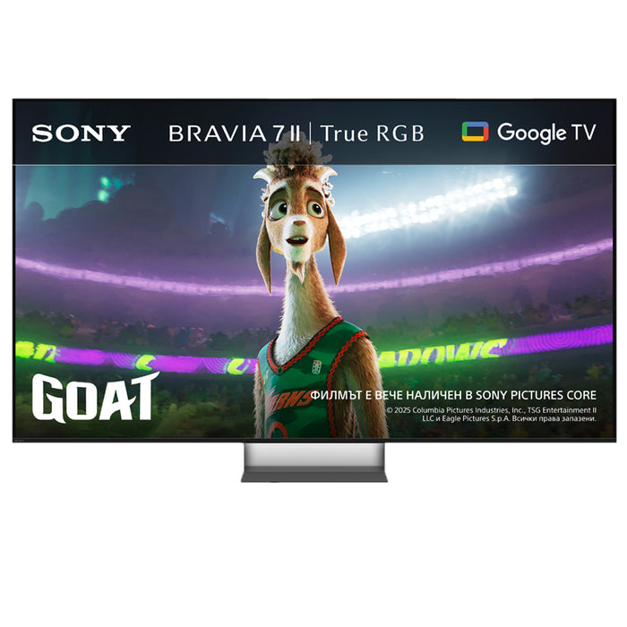 Телевизор SONY K-65XR75M2 BRAVIA 7II 4K SMART TV, GOOGLE TV, 65.0 ", 164.0 см