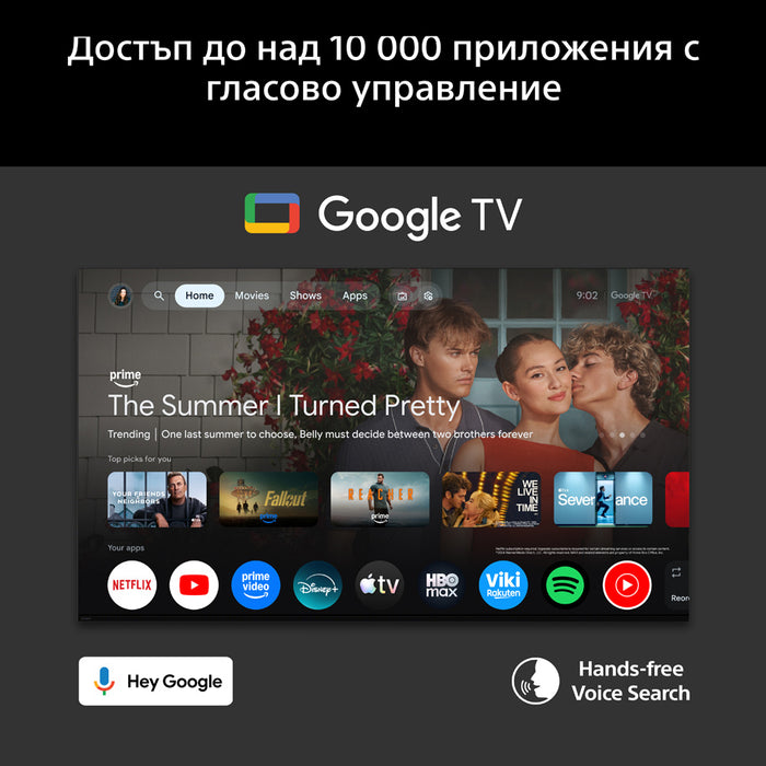 Телевизор SONY BRAVIA 3II K-65XR39 4K Ultra HD LED SMART TV, GOOGLE TV, 65.0 ", 164.0 см