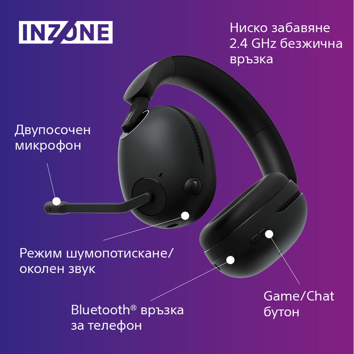 WIRELESS СЛУШАЛКИ SONY INZONE H9 PS5 SONY WH-G900NB