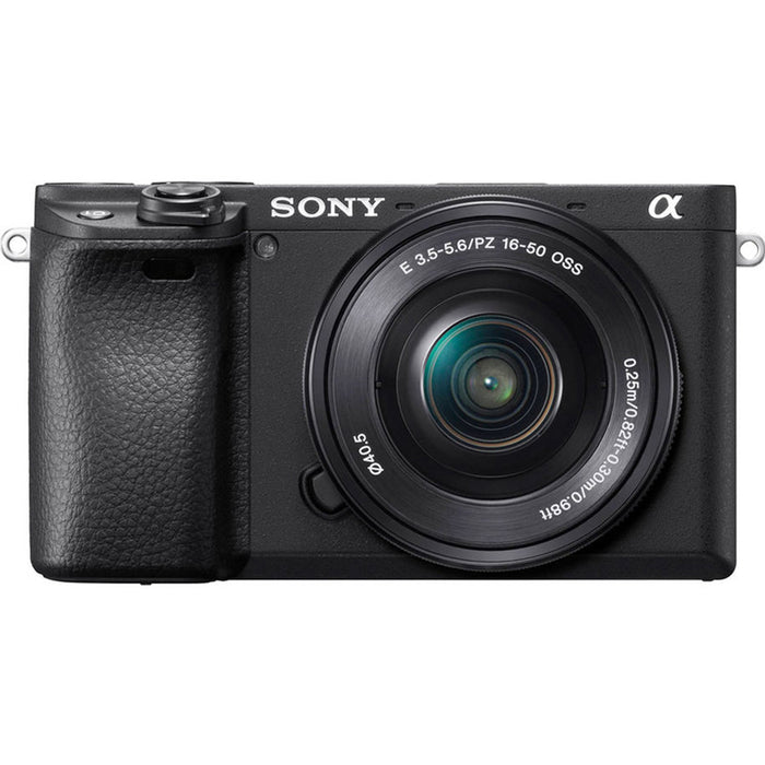 Безогледален фотоапарат SONY ALPHA ILCE6400AKB 24.2 MPx, WI-FI, MIRRORLESS