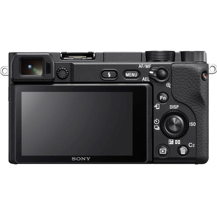 Безогледален фотоапарат SONY ALPHA ILCE6400AKB 24.2 MPx, WI-FI, MIRRORLESS