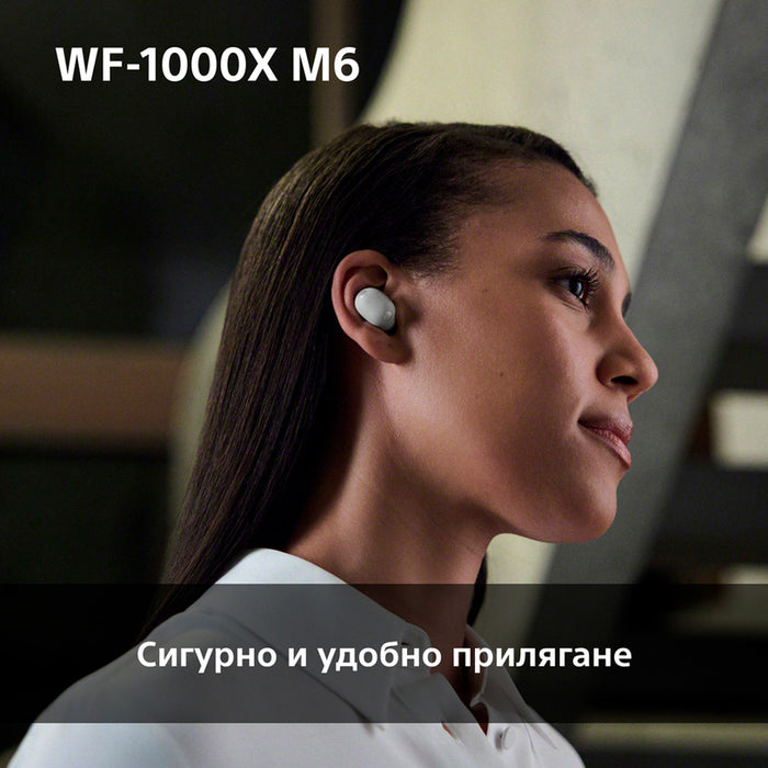 True wireless слушалки SONY WF1000XM6S WITH ANC БЕЗЖИЧНА ВРЪЗКА, СИВ